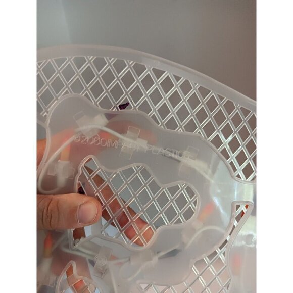 Vintage Halloween Impact Plastics Light Up BOO Sign From 2000 Retro Spooky - Picture 4 of 5